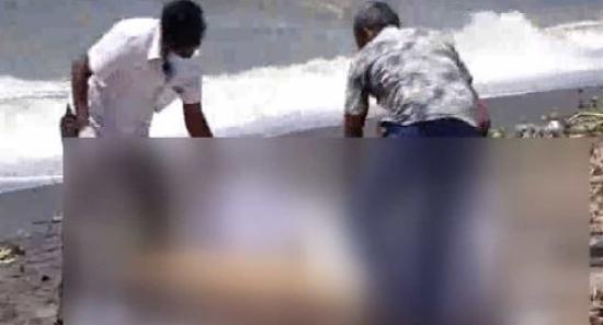 කාකදූපත වෙරළ තීරයේ නාදුනන මළ සිරුරක්